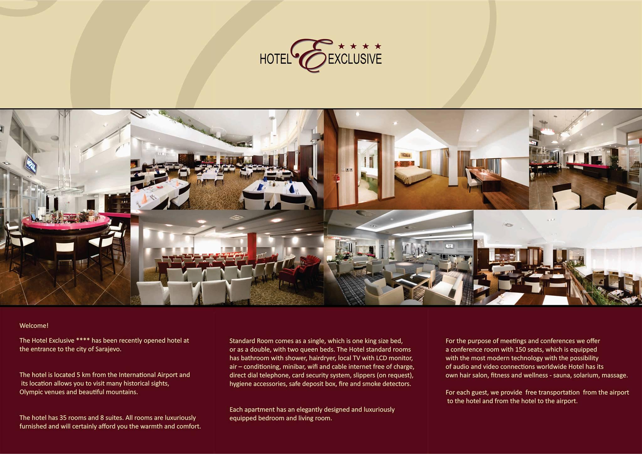 Hotel Exclusive Szarajevó Kültér fotó
